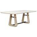 Tavolo da pranzo Circa Bianco Caldo dh9504042