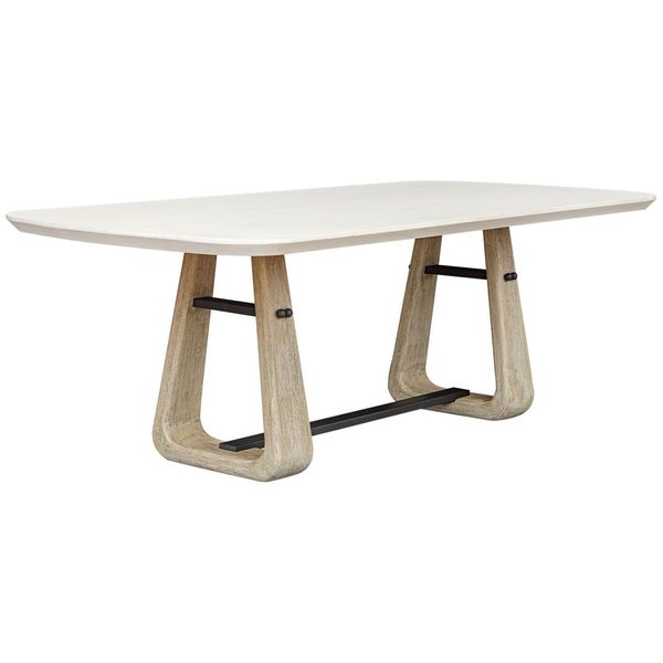 Tavolo da pranzo Circa Bianco Caldo dh9504042