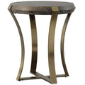 Tavolino laterale Unite in ottone spazzolato xx1506809