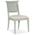 Sedie laterali Charleston Blu Haint, Set da 2 cs3309982