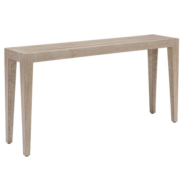Tavolo consolle Kirkham finitura cerata grano zx0667847
