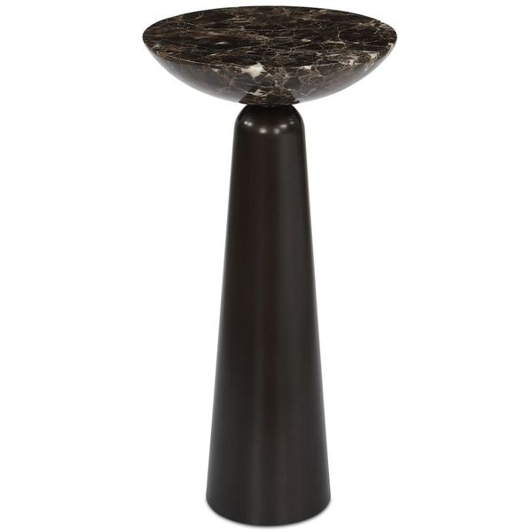 Tavolo decorativo Hastings in bronzo scuro vw1875805