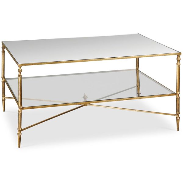 Tavolino da caffè Henzler, Colore Oro lh4624116