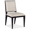 Sedie laterali Linn Cove Nero Carbonizzato, Set da 2 ud7405003