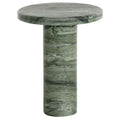 Tavolino d'angolo Bastion effetto marmo verde salvia yz4437539