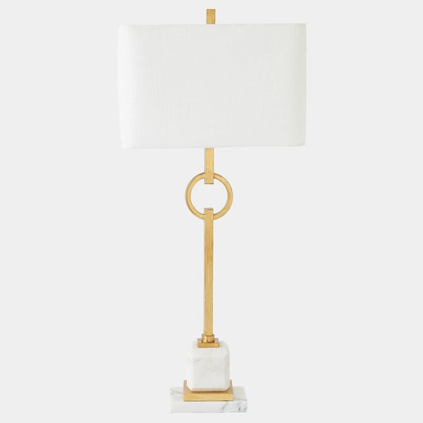Lampada tavolo Top Ring, Foglia Oro vy8197582